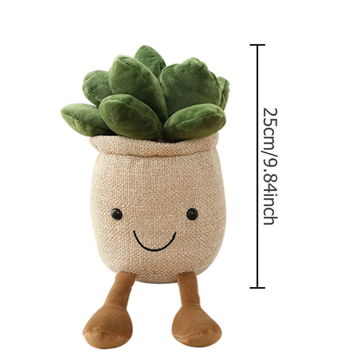 Kalsten | Adorable Succulent Plush Cushion: Soft, Cuddly Plant Decoration