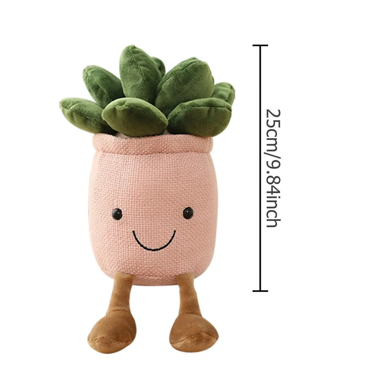 Kalsten | Adorable Succulent Plush Cushion: Soft, Cuddly Plant Decoration
