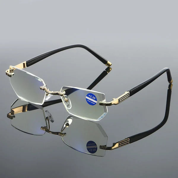 Kalsten | SapphireView Anti Blue Light Multifocal Reading Glasses for Clear Vision