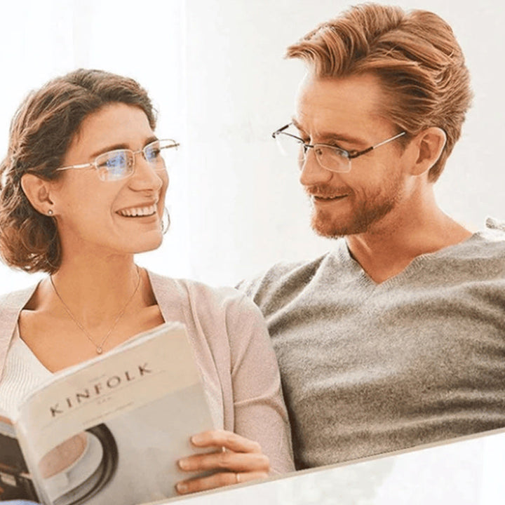 Kalsten | SapphireView Anti Blue Light Multifocal Reading Glasses for Clear Vision