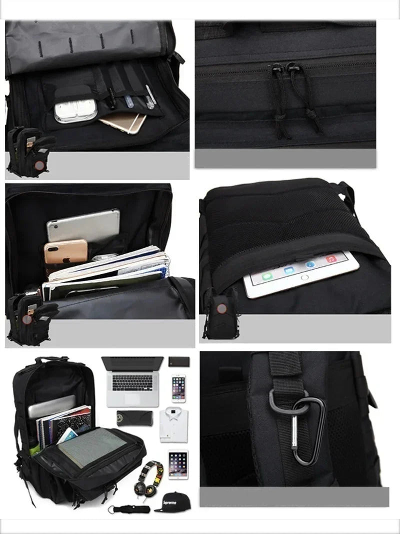 Kalsten | ADVENTUREPACK – Waterproof 50L Tactical Backpack for Travel & Outdoor Use