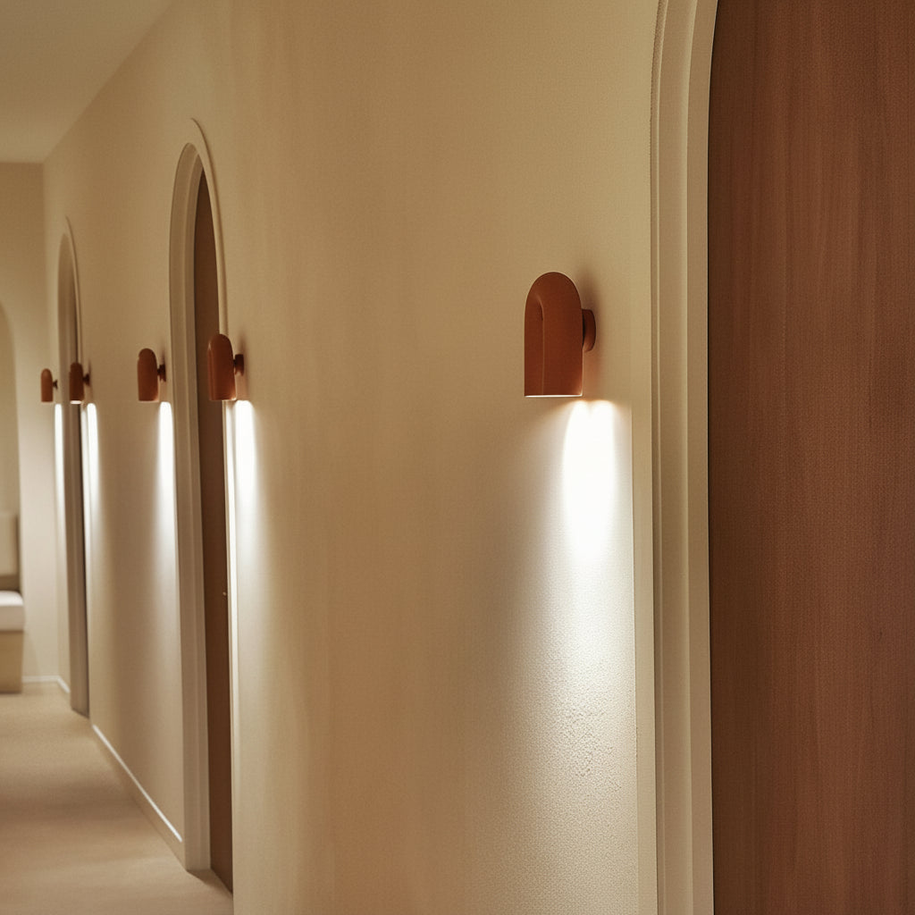 Rotatable U-Shaped Wall Sconce - Nordic Adjustable LED Light (90° Rotation) | Kalsten