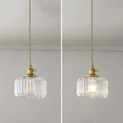 BowLift | CrystalGlare - Vintage Crystal Pendant Lamp