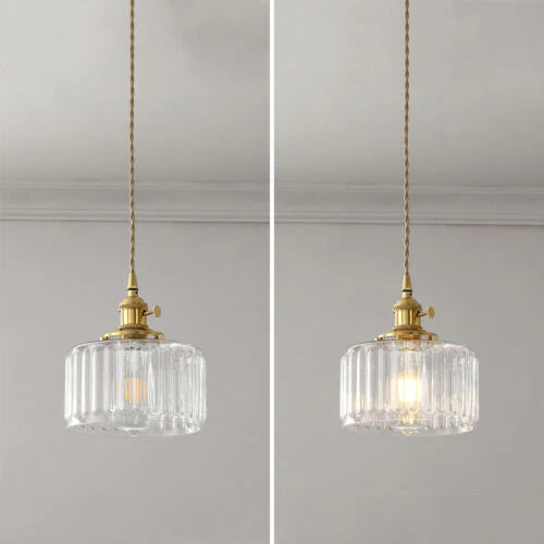 Kalsten | CrystalGlare - Vintage Crystal Pendant Lamp