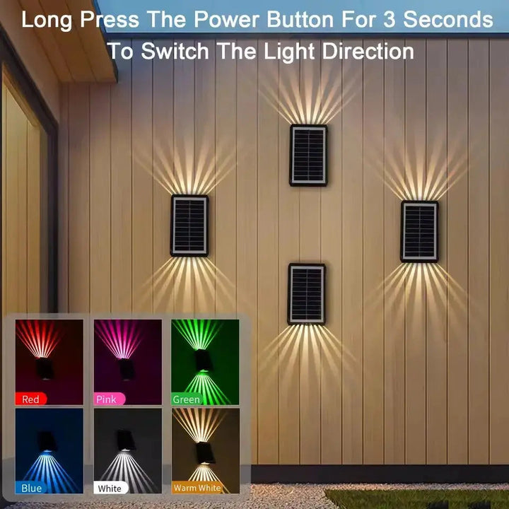 Solar Wall Light — Create a magical atmosphere and attention without cable clutter | Kalsten