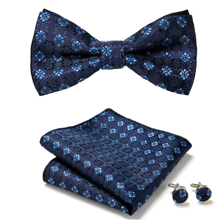 Three-piece set with stylish bow ties Kalsten