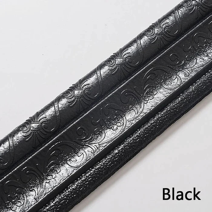 3D-wall trim - self-adhesive, environmentally protective 3D-wall trim with environmental protection