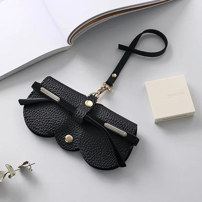 ShadeShield Soft Leather Sunglasses Case