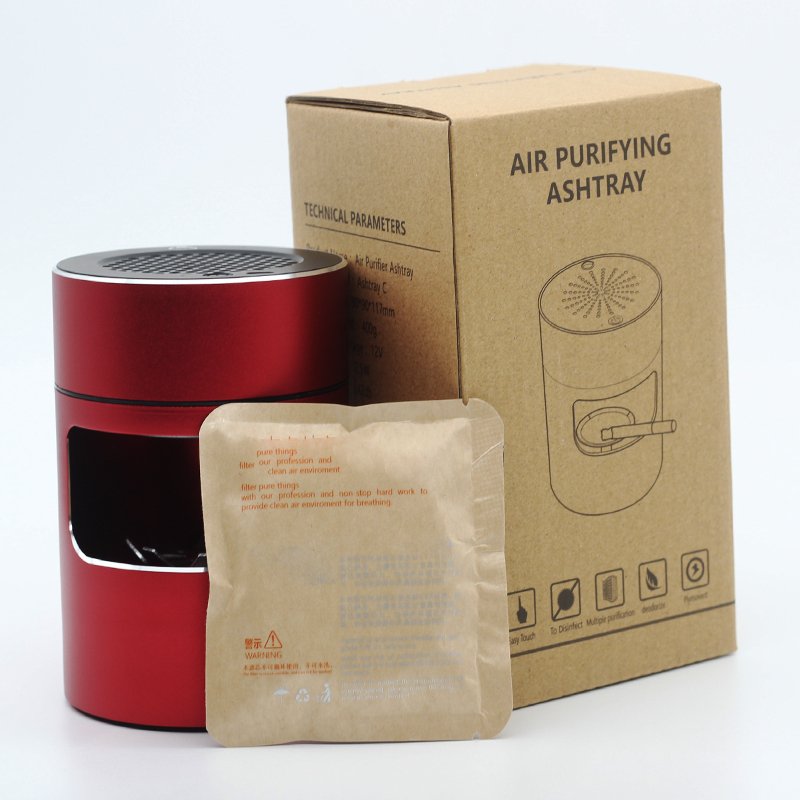 Kalsten | AEROCLEAN – Smart Smokeless Ashtray with Rechargeable Battery and HEPA Filter