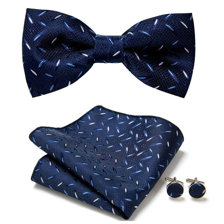 Three-piece set with stylish bow ties Kalsten