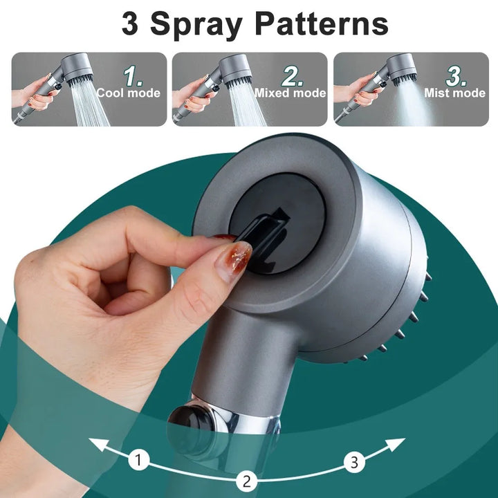 Kalsten | Shower head – PowerSpray – increased pressure – Spa experience