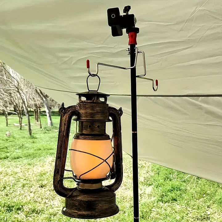 RetroGlow Lantern – Vintage LED Lantern with Flame Light Effect | Kalsten