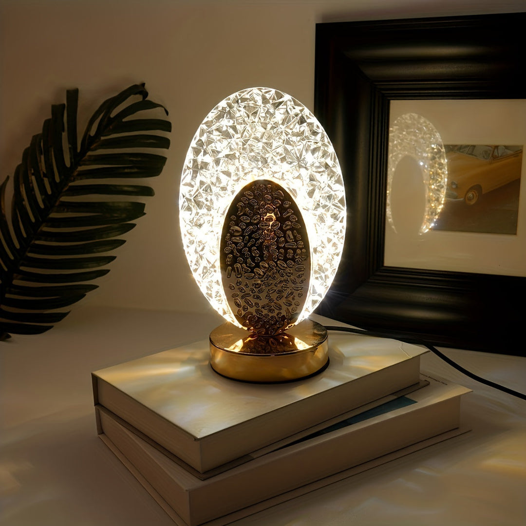 FeatherLamp - USB Touch Table Lamp with Unique Feather Design Kalsten