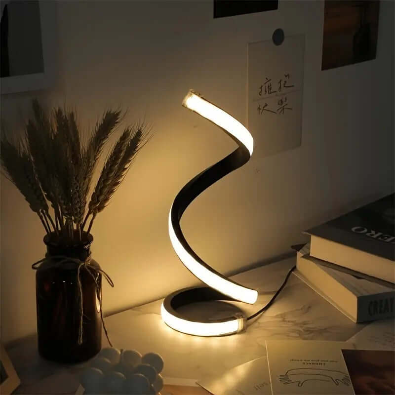 Circle LED Desktop Modern Three-in-one USB Power Table Lamp Decorative Lamp | Kalsten
