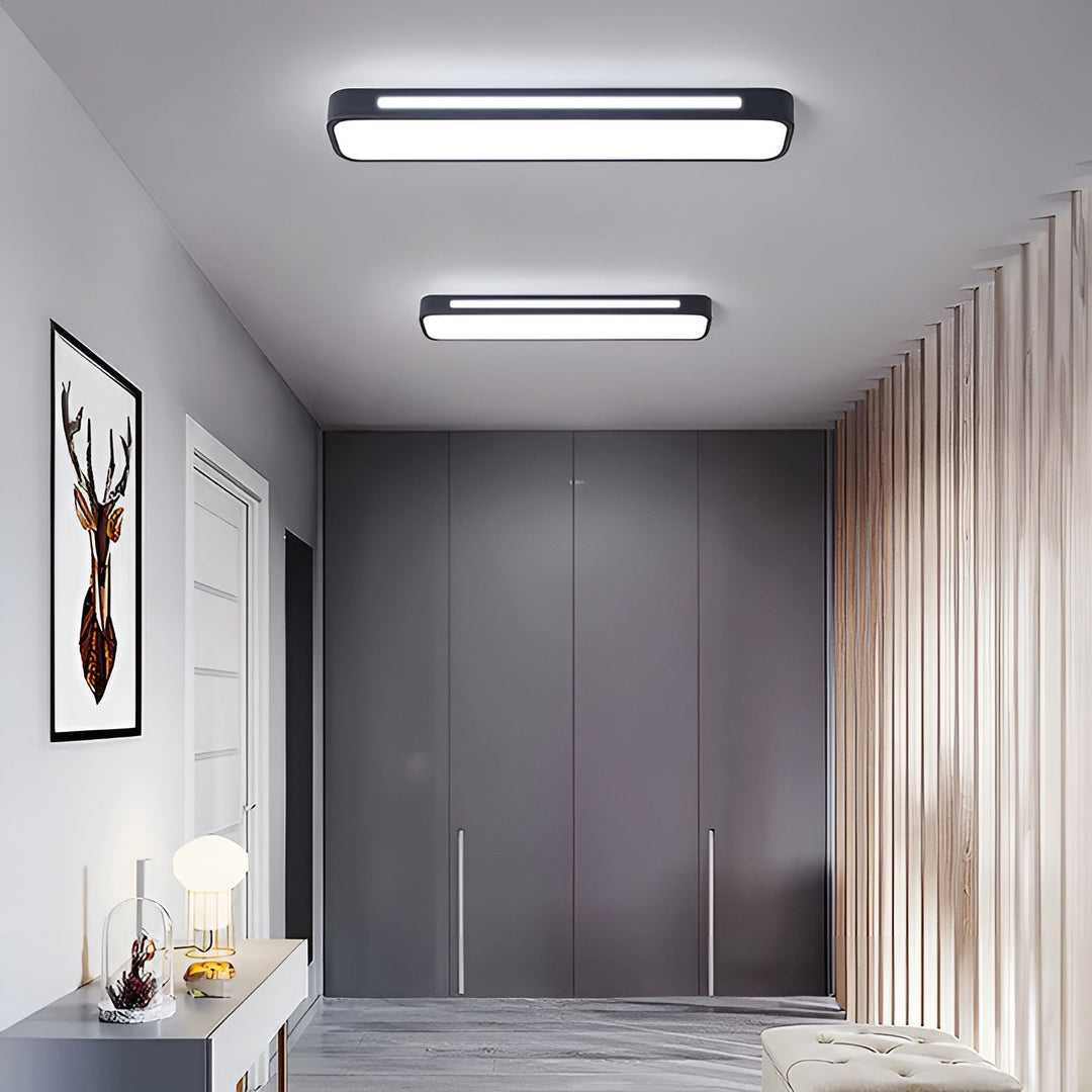 Rectangular Ceiling Light – Clear Lines & Modern Design | Perfect for Living Room and Dining Area | Kalsten