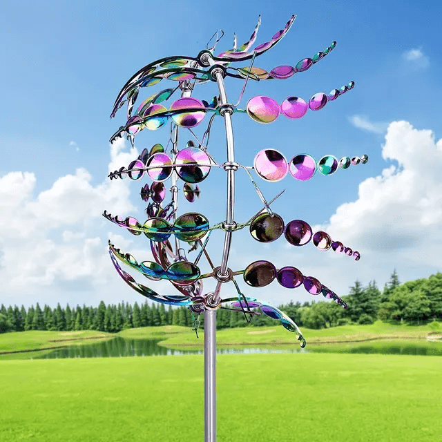 MagicWind kinetic windmill made of metal | Kalsten