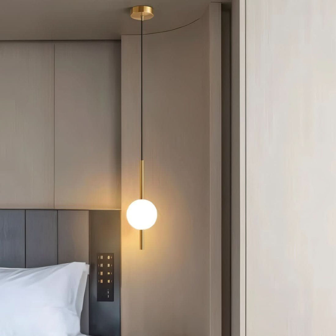 Kalsten | Afzal Glass Globe LED Pendant Light