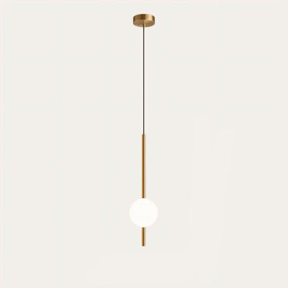 BowLift | Afzal Glass Globe LED Pendant Light