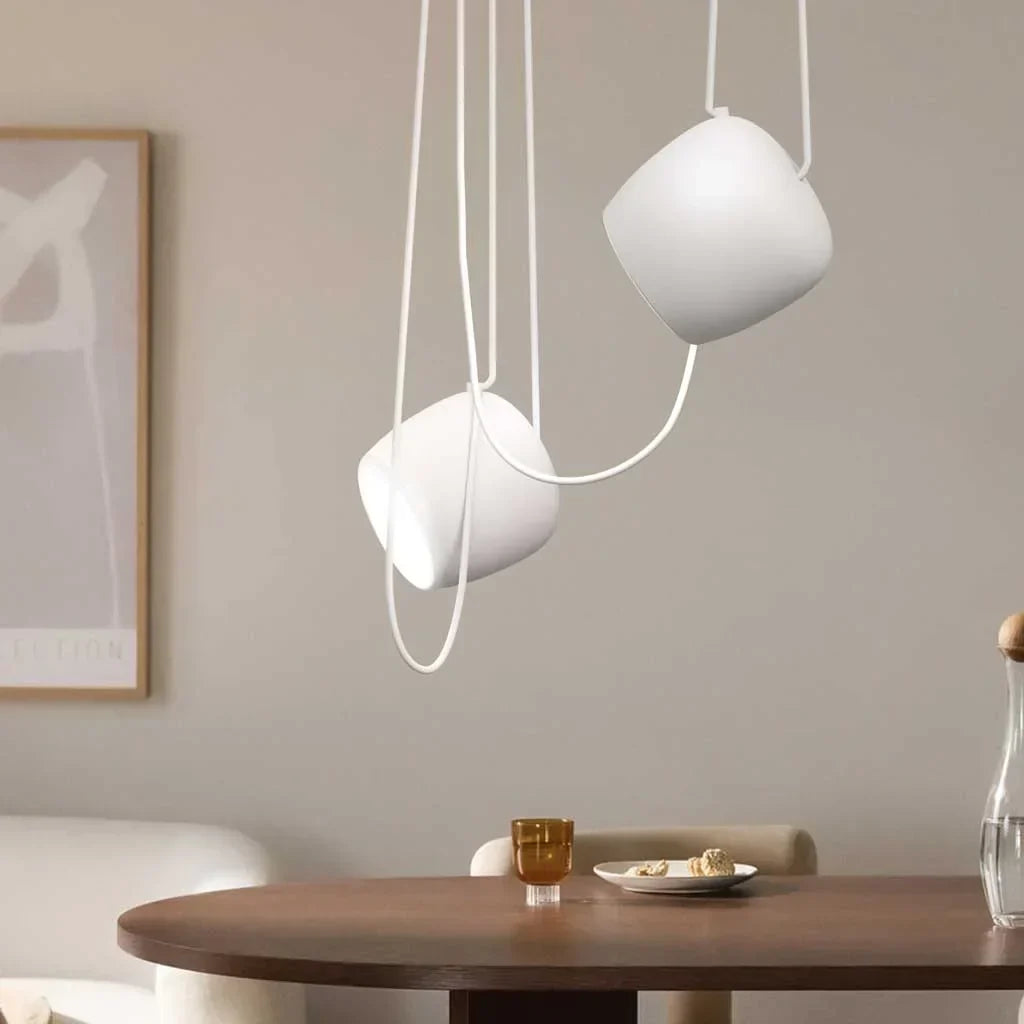 Pendant Light Aluminum 10W Dimmable 9.8 in Modern Living Room Kitchen Hanging Lamp Adjustable Cable Design | Kalsten