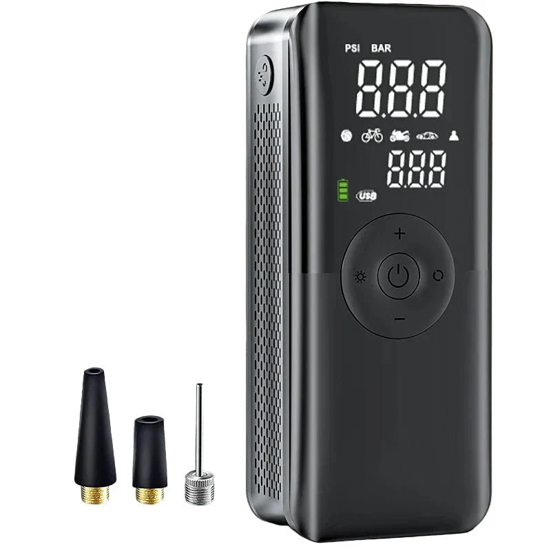 Skanto | AirGo Max – Portable Tire Inflator with Digital Display and 150 PSI Power