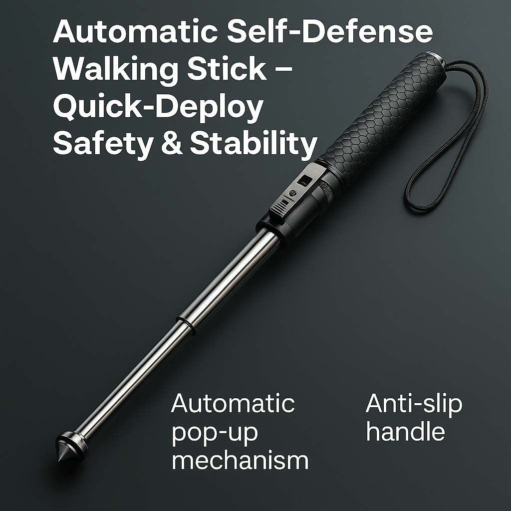 Automatic Safety Walking Stick