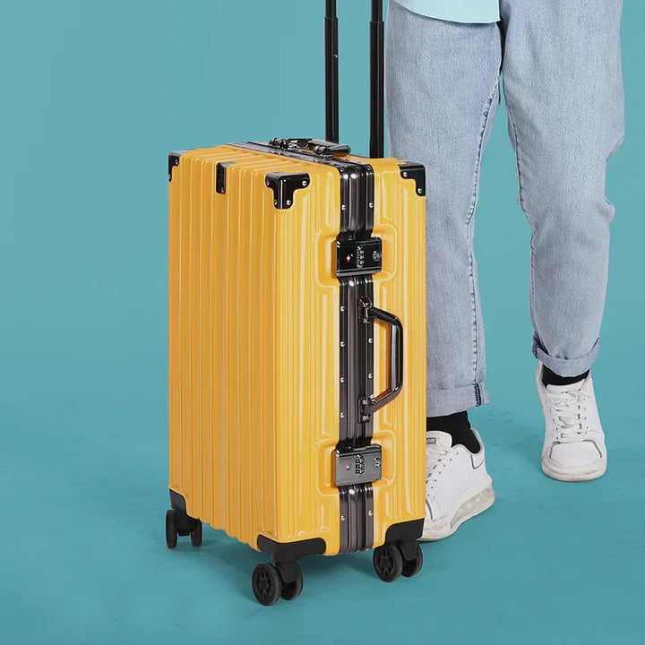 Aluminium frame hard shell suitcase – Geneva | Kalsten