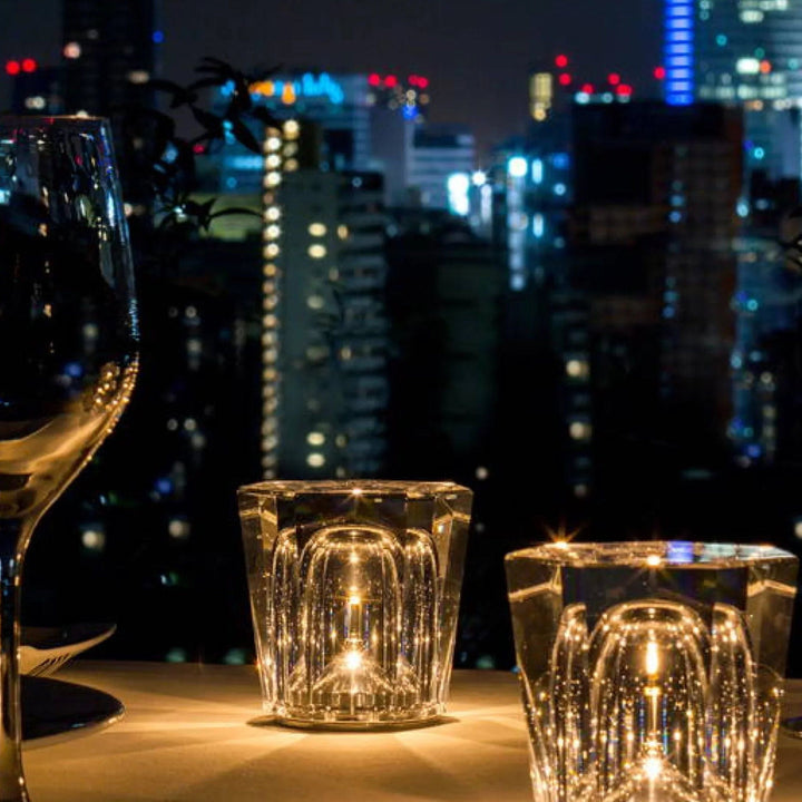 Kalsten | Lamp - Luxury Diamond Crystal LED Rechargeable Table Lamp