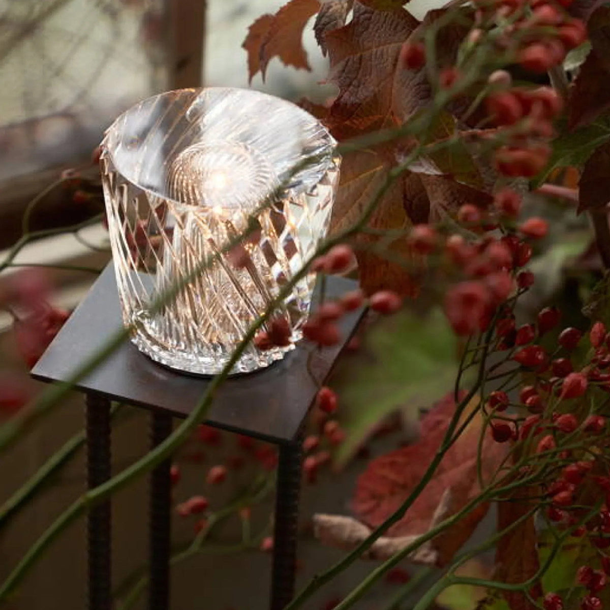 Luxury rechargeable Diamond Crystal Table Lamp - Lumière Diamant | Karnz