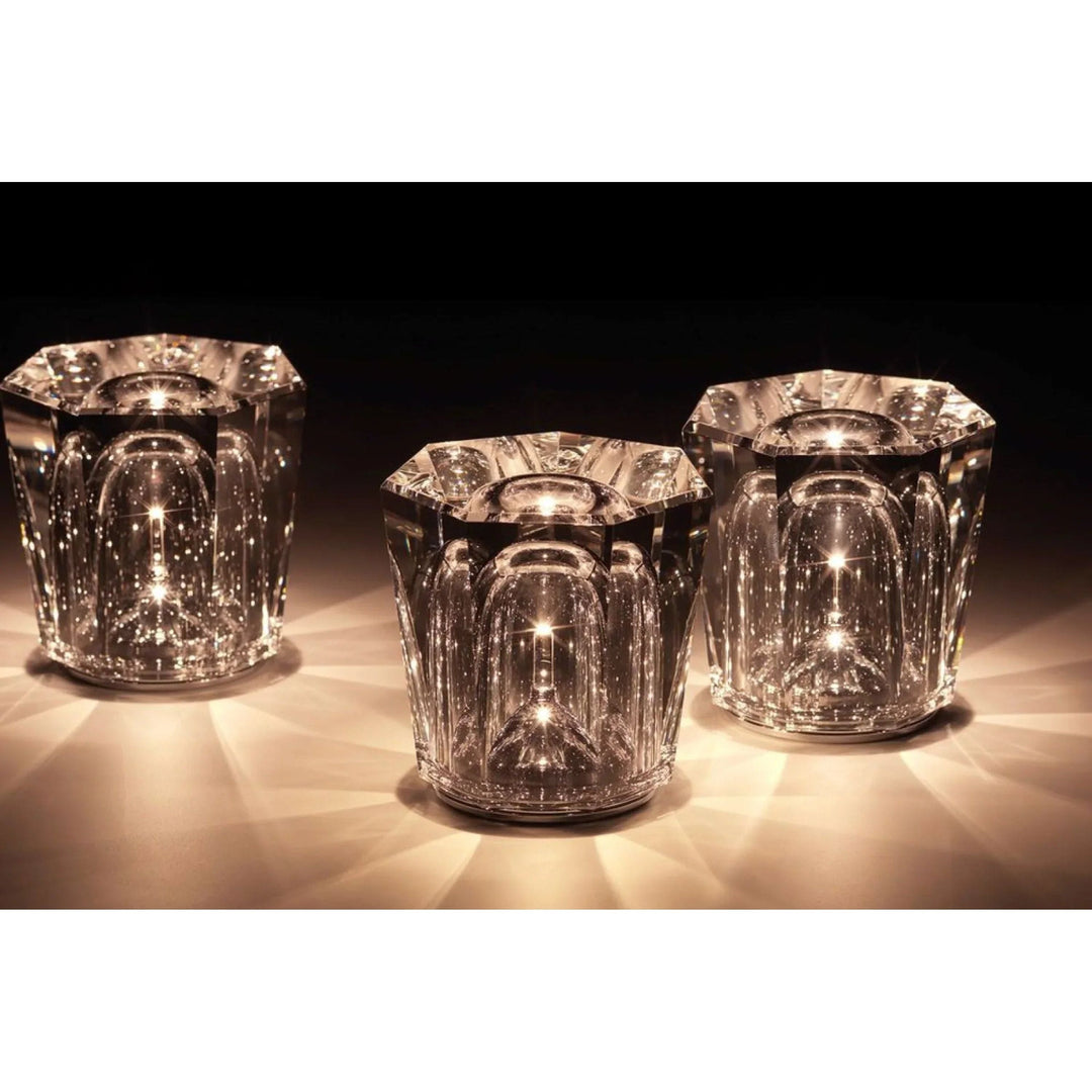 Diamond Crystal LED Table Lamp – Luxury Rechargeable