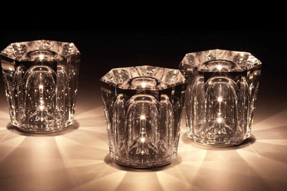 Luxury rechargeable Diamond Crystal Table Lamp - Lumière Diamant | Karnz