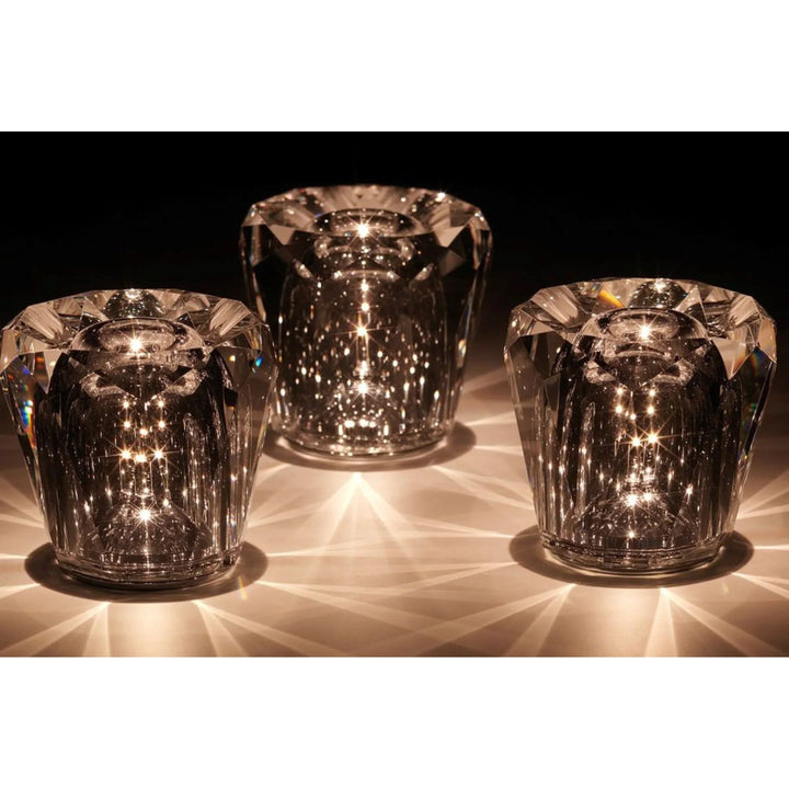 Diamond Crystal LED Table Lamp – Luxury Rechargeable