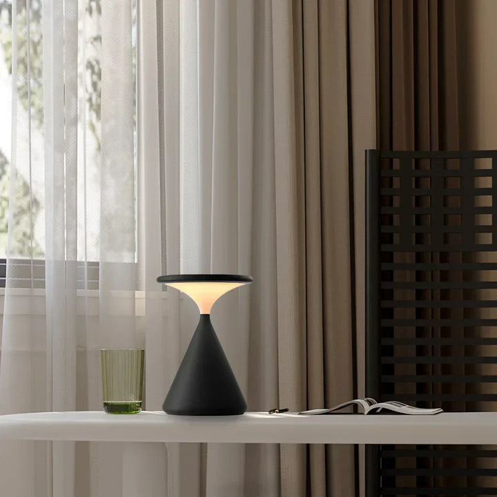 Wireless Table Lamp Amos Hourglass | Kalsten