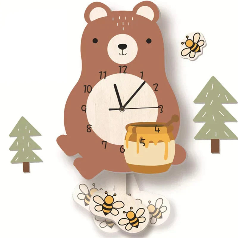 BowLift | ZooClock - Kids' Pendulum Timepiece