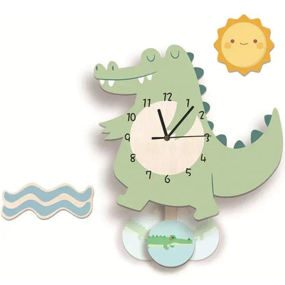 Skanto | Frendorf – Kids' Pendulum Clock with Animal Motifs