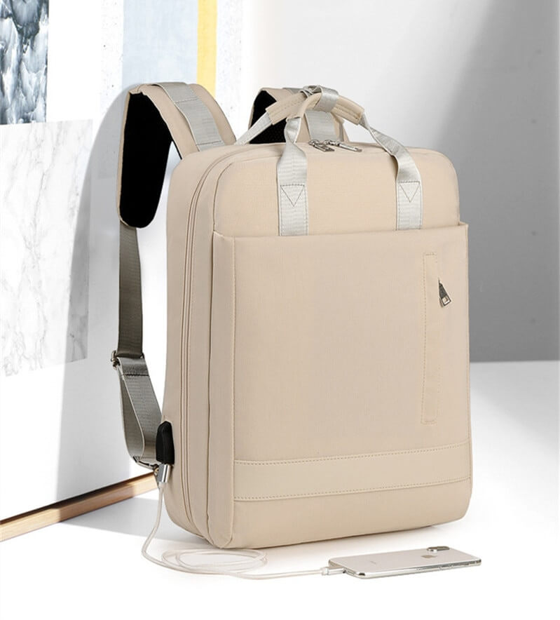 Secure Anti-Theft Backpack with Hidden Zippers and USB Charging | Kalsten