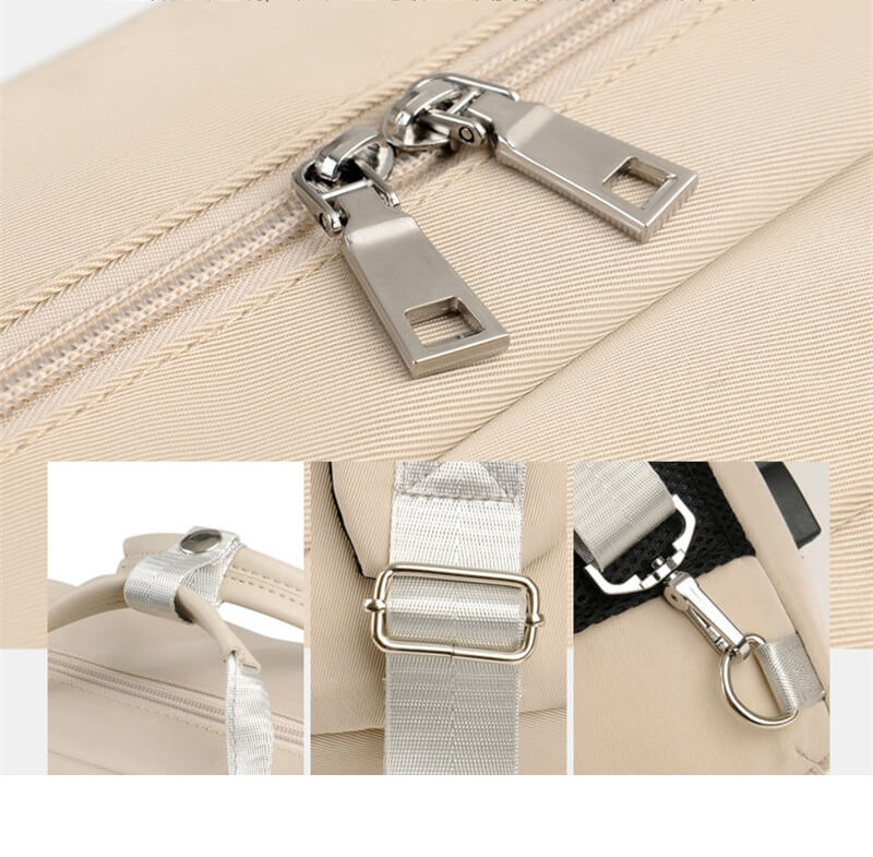 Secure Anti-Theft Backpack with Hidden Zippers and USB Charging | Kalsten