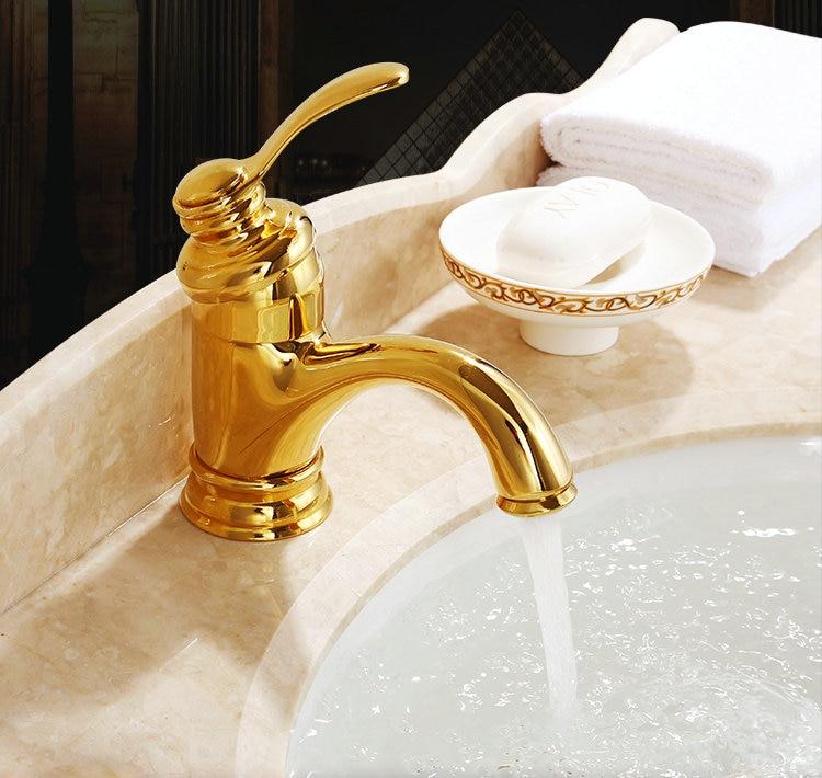 Kalsten | Antique Brass Tap Bathroom Fixtures Faucet Sink Mixer Tap