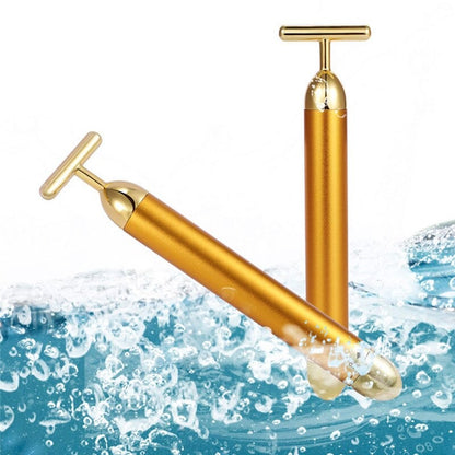 Karnz | Energy 24K Gold T Beauty Bar Face Roller Massager