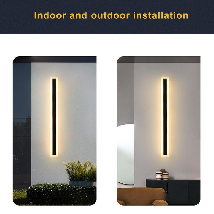 Kalsten | Elegant LED outdoor wall lamp - Modern atmosphere and style