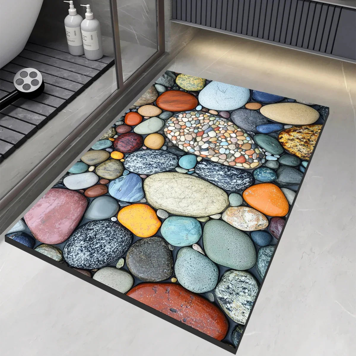 BowLift | AQUASOFT BATH MAT – Diatomite Bath Mat for Safety & Comfort