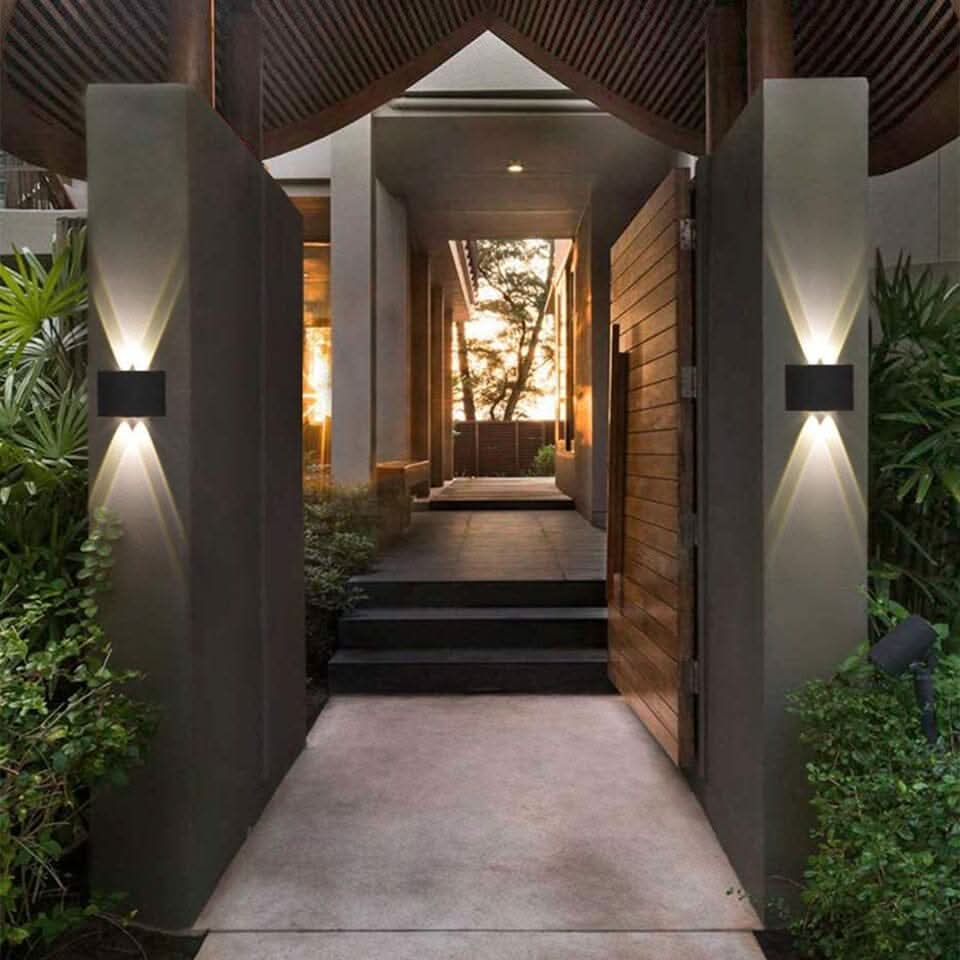 Elegant Energy-Saving Aluminium Outdoor Light