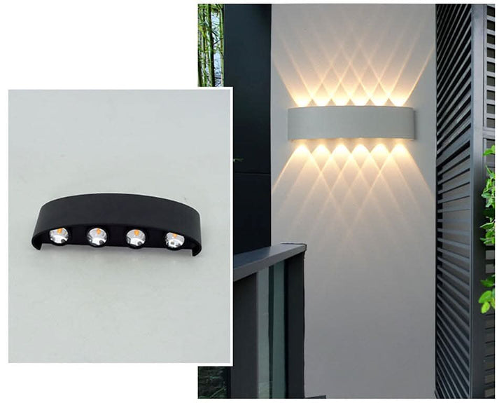 Elegant Energy-Saving Aluminium Outdoor Light
