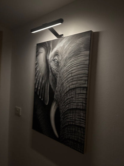 BowLift | ArtGlow LED Wall Lamp – Wireless Lighting for Art and Decoration
