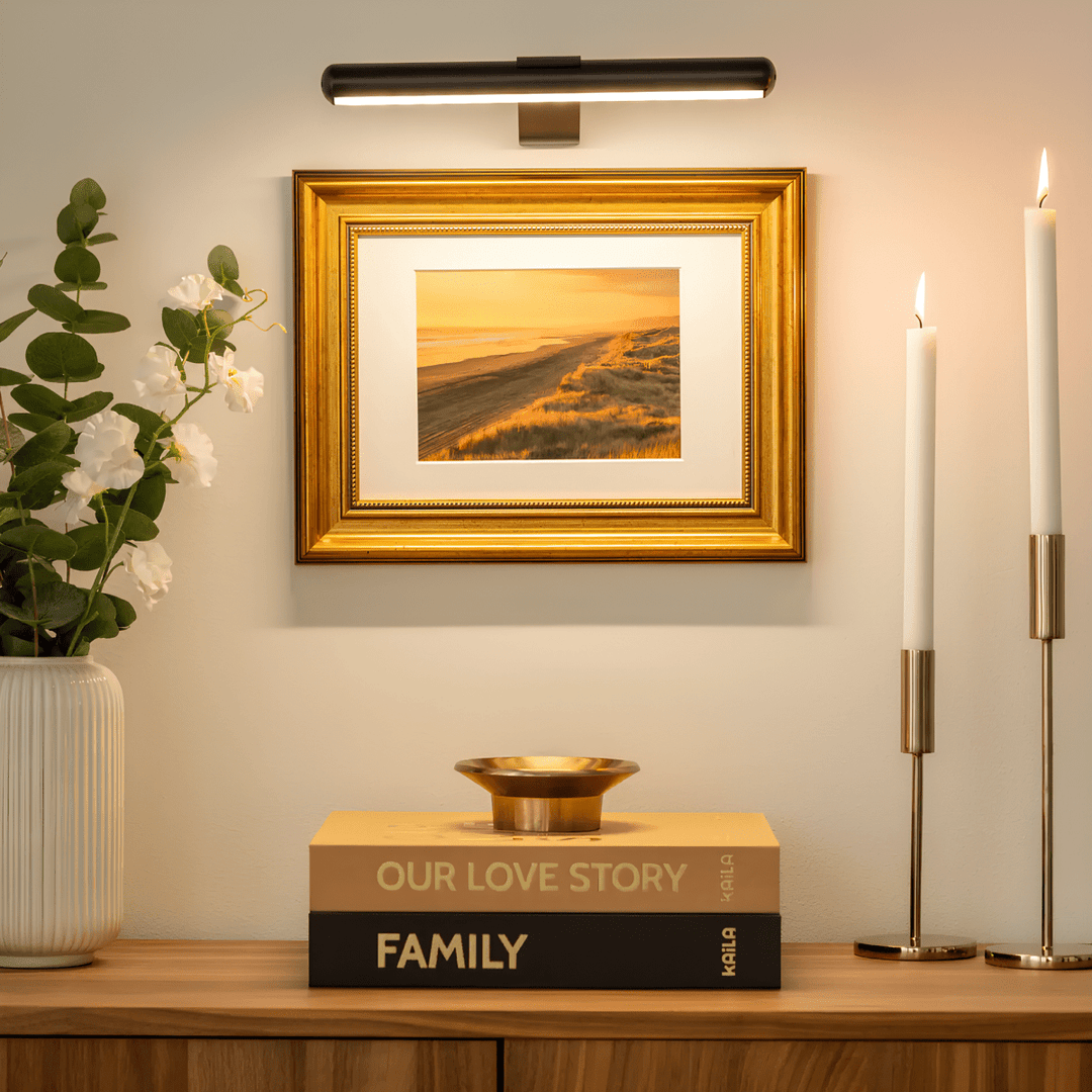 ArtGlow Wireless LED Wall Lamp for Décor & Art