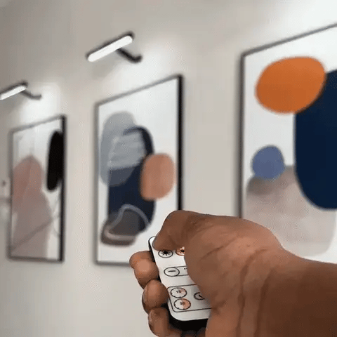ArtGlow Wireless LED Wall Lamp for Décor & Art