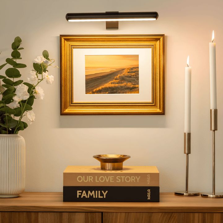 ArtGlow Wireless LED Wall Lamp for Décor & Art