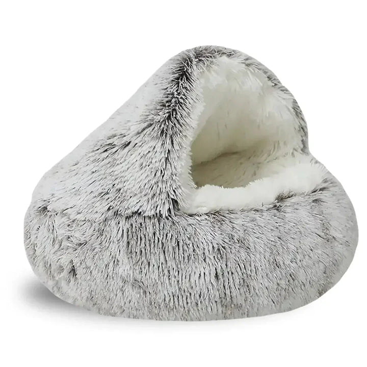 Cat Plush Cave Bed – Cozy Indoor Nest Kalsten