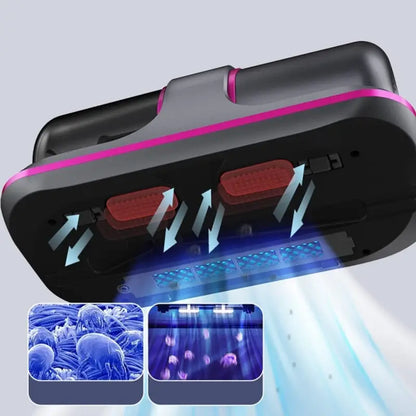 BowLift | Wireless Hand Vacuum Cleaner - Anti-Dust Mite - UV and Vibration