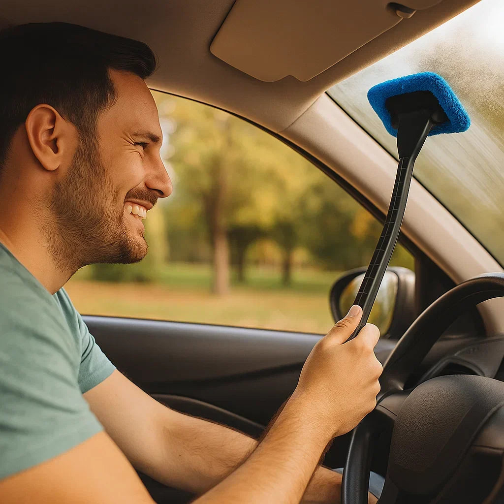 BowLift | Practical Microfiber Windshield Cleaner