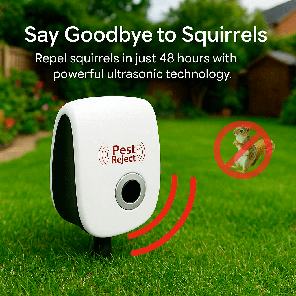 Ultrasonic Squirrel Repeller